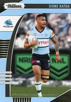 2022 NRL Traders #034 Sione Katoa Front